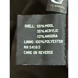 Jones New York women's Wool / Angora Blend Car Coat -size 12 msrp $179 thumbnail 5
