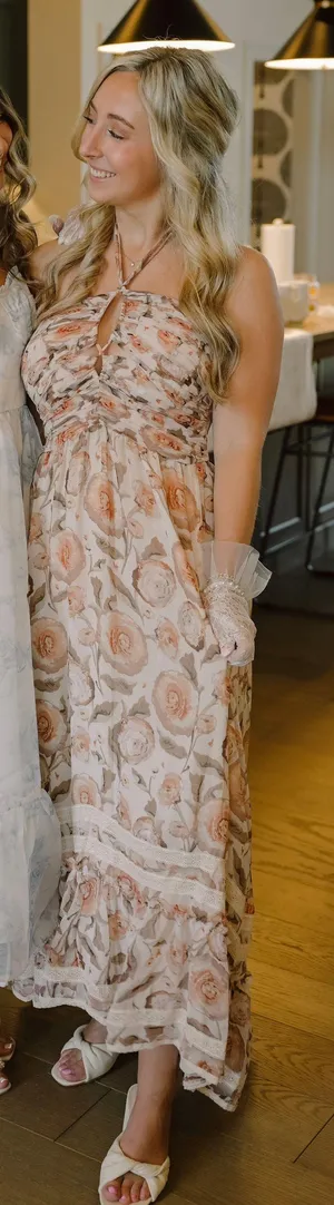Sofie The Label Floral Print Maxi Dress thumbnail 1