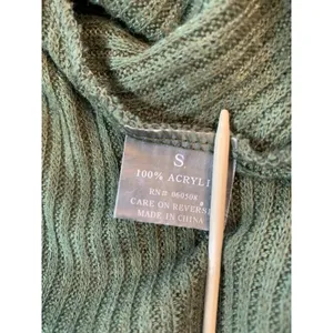 Angie Ribbed Knit Long Sleeve Dress Size Small Punk Grunge‎ Skater Alternative thumbnail 6