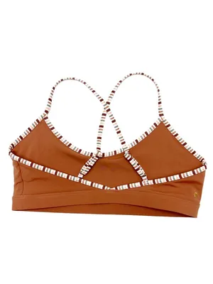 Spiritual Gangster adjustable strap sports bra earthy desert boho active size XL thumbnail 2