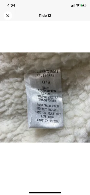 Molly Green yellow hooded sherpa corduroy jacket size Small thumbnail 11