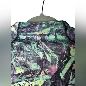 Lululemon Reversible Find Your Bliss Jacket Iridescent Multi Green‎ Size 4 thumbnail 7