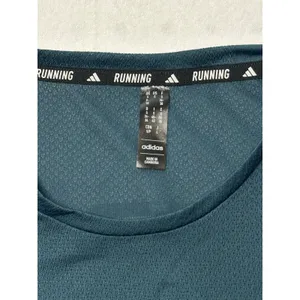 Adidas Ultimate Knit Tee Women’s Small AEROREADY Running Top Blue thumbnail 2