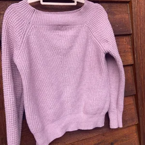 The Loft Outlet off the shoulder pink sweater size small thumbnail 2