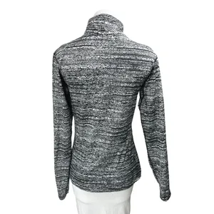 Old Navy Active Gray Long Sleeve Half Zip High Neck Activewear Sweatshirt Top M thumbnail 2