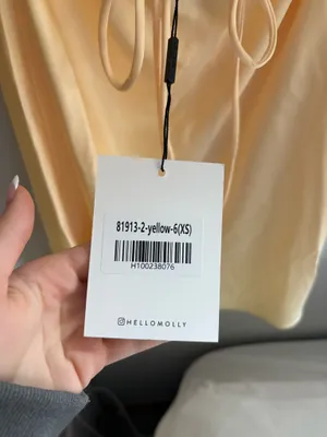 Hello Molly Dress Mini Yellow thumbnail 4