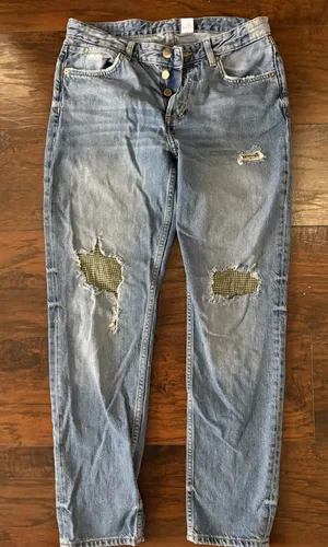 Patchwork Jeans Blue Size 4 thumbnail 1