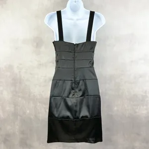 Zum Zum Sequin Satin‎ Mini Dress 1/2 Y2K Glam Party Night Out HoCo Cocktail Club thumbnail 6