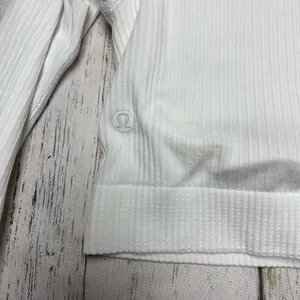 Lululemon Ebb to Street Cropped Ribbed Long Sleeve Shirt thumbnail 8