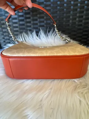 NWT COACH CV933 Teri Shoulder Bag In Signature Canvas & Leather crossbody thumbnail 12