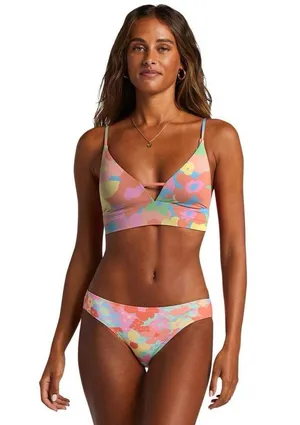 NWT Billabong Coast Is Clear Bikini Set - Multi - L/S thumbnail 2