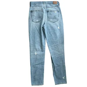 American Eagle Outfitters Light Blue Mom Jeans 4 Long thumbnail 10