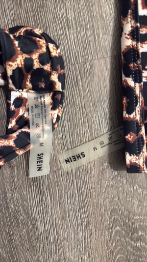 SHEIN leopard bikini thumbnail 3