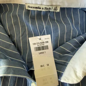 Abercrombie & Fitch Poplin Shirt Dress Size Large Tall thumbnail 8