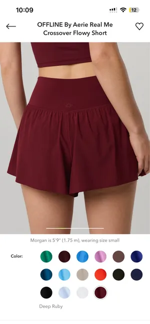 Aerie crossover shorts thumbnail 4