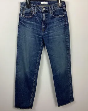 Moussy Vintage Jessamine Boys Straight Jeans Size 24 thumbnail 1