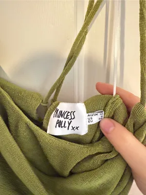 Princess Polly green dress thumbnail 3