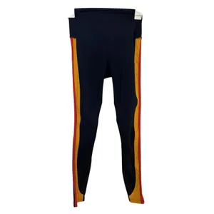 Splits59 Aerial Double Stripe Orange/Red High Rise Leggings XS Workout Yoga thumbnail 2