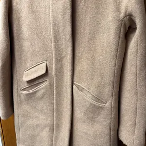 J. Crew Cocoon Coat Italian Stadium-Cloth Wool Blend Nello Gori Beige 2 thumbnail 6