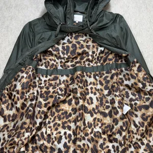 Laundry by Shelli Segal Jacket Women XS Green Utility Mob Wife Collegiate Safari thumbnail 5