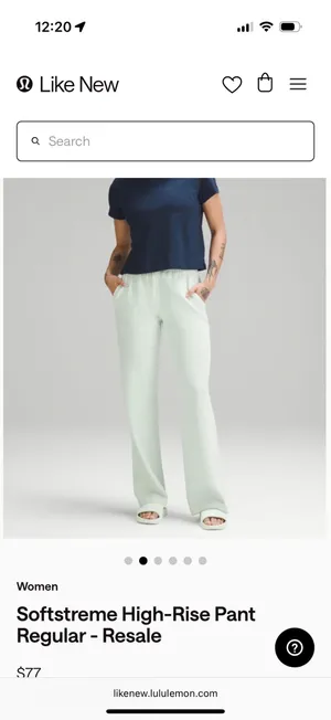Lululemon Softstreme High-Rise Pant Regular  thumbnail 5