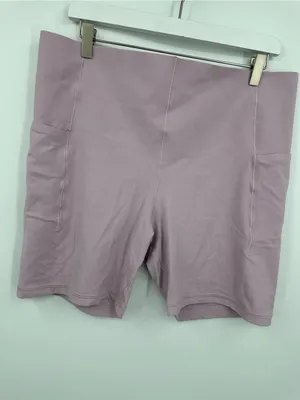 Aerie Offline Pink Seamless High Rise Biker Shorts Size 2XL thumbnail 3