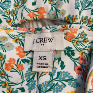 J. Crew Multicolor Floral Dress with shorts under it size XS brand new thumbnail 6