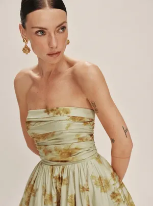 Reformation Golden Hour Kastoria Dress thumbnail 4