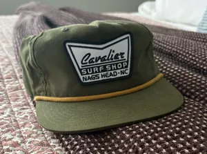 Surf Style Nags Head Outer Banks Flat Brim Baseball Cap thumbnail 1