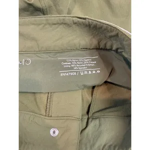 Outdoor Voices RecTrek Zip-Off Convertible Pants Green Tan Tri-Color Size Small thumbnail 7