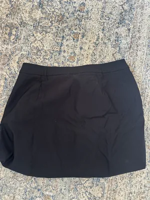 Rafaella Women's Black Athletic Skort with Built-in Shorts, Size XL thumbnail 3