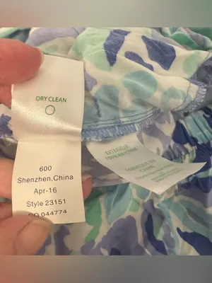 Lilly Pulitzer Emiko Strapless Jumpsuit Lillys Lilac Nice Ink Size Small *READ* thumbnail 15