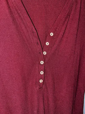 Henley Long Sleeve Bodysuit thumbnail 3