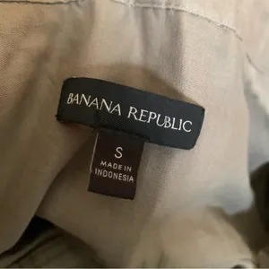 Banana Republic Utility Shirtdress Olive Green S thumbnail 5