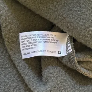 Wild Fable Women’s Olive Army Green Cozy Soft Cotton Cropped Hoodie Size Small thumbnail 4