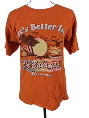 Womens Comfort Colors Graphic T Shirt Orange Size S thumbnail 1