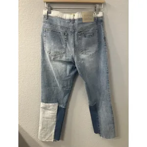 Gloria Vanderbilt x Chrisitian Siriano Miles Patchwork Ankle Jeans Women's 27/4‎ thumbnail 2