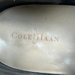Cole Haan x Air Wedge Ankle Boots Black Leather Lace Up Chukka Womens 8B Indie thumbnail 8