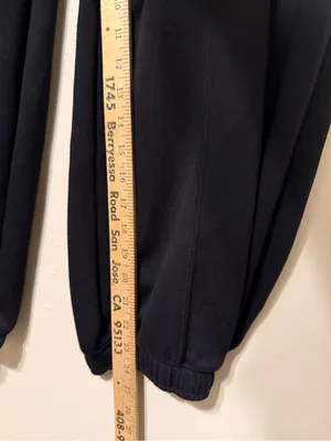 Scoop Women’s Black Drawstring Jogger Pants L thumbnail 7