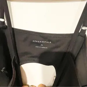 Aeropostale Women’s Size XL Black Wicking‎ Technology Athletic Dress Over Shorts thumbnail 3
