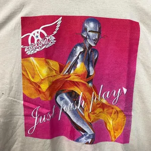 Aerosmith Just Push Play Rock Tshirt size Extra Large thumbnail 2