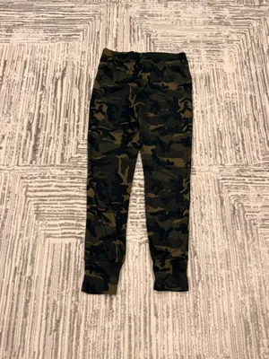 NEW May Pink women's small green/black camo joggers thumbnail 6