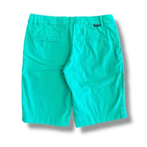 Patagonia Women’s‎ Shorts 0 Green Organic Cotton Blend Bermuda Casual Summer thumbnail 7