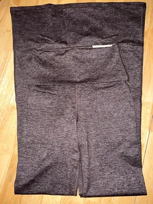 Aerie MEDIUM SHORT OFFLINE Hugger High Waisted Foldover Flare Legging thumbnail 9