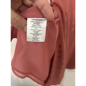 Veronica Beard Silk Franconia Skirt Womens 4 Rose Pink Side Button Feminine NWT thumbnail 10
