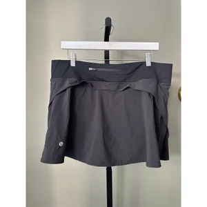Lululemon Play Off The Pleats Skirt *13” Black Size 12 thumbnail 5