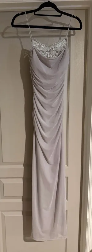 Grey cutout tshirt dress Gray thumbnail 1