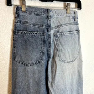 Pacsun Two Toned Straight Leg Jeans Womens Size 24 Button Fly thumbnail 2