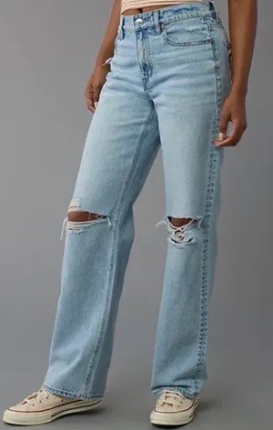 American Eagle High-Rise Skinny Jeans Kick Next Level Stretch thumbnail 1