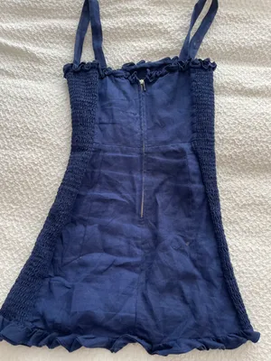 Reformation Blue Dress thumbnail 2